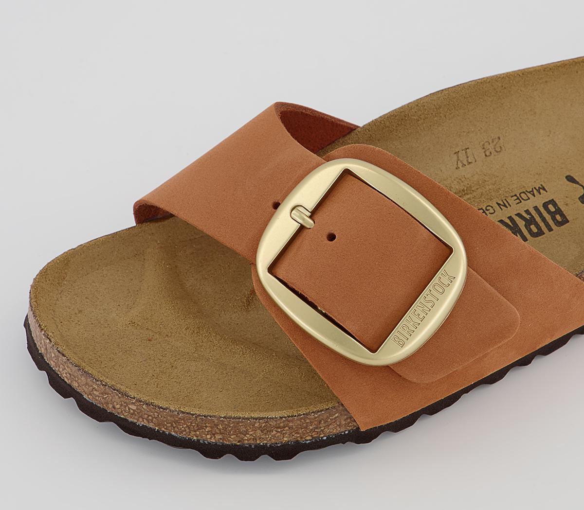 BIRKENSTOCK Madrid Big Buckle Sandals BIRKENSTOCK Madrid Big Buckle Sandals Pecan Nubuck