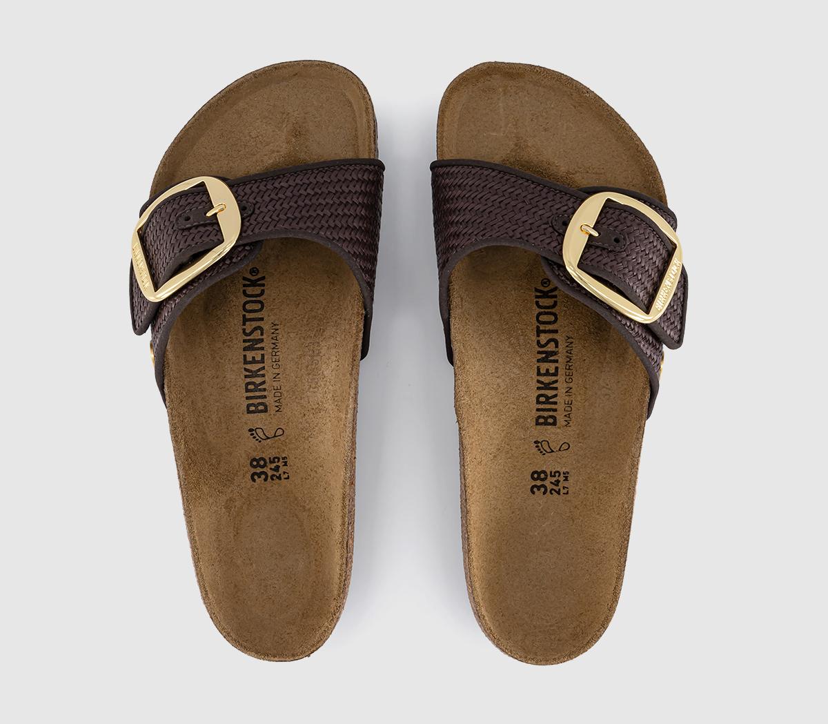 BIRKENSTOCKMadrid Big Buckle SandalsCarafe Raffia