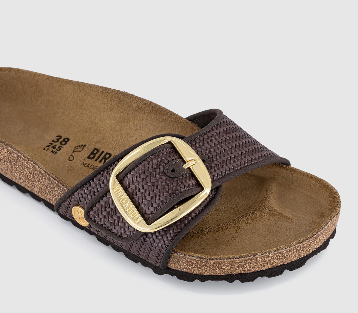 BIRKENSTOCKMadrid Big Buckle SandalsCarafe Raffia