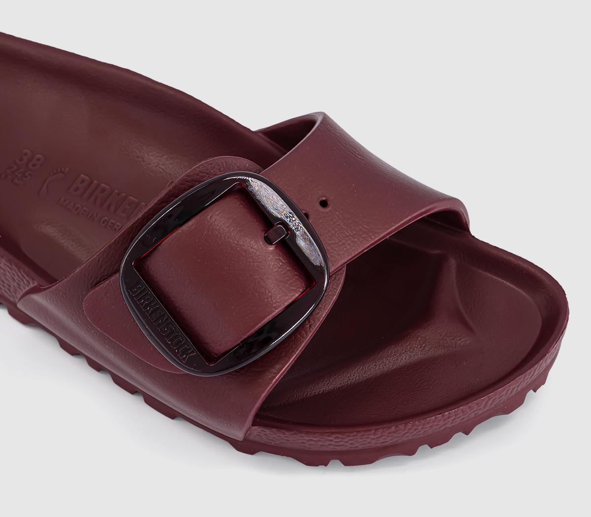 BIRKENSTOCK Madrid Big Buckle Sandals Zinfandel Eva - Women's Sandals