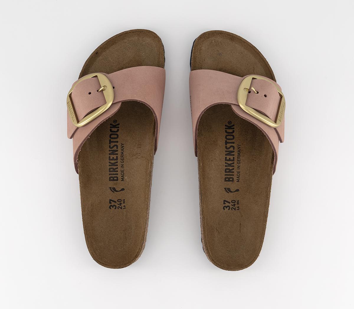 BIRKENSTOCK Madrid Big Buckle Sandals BIRKENSTOCK Madrid Big Buckle Sandals Old Rose Nubuck