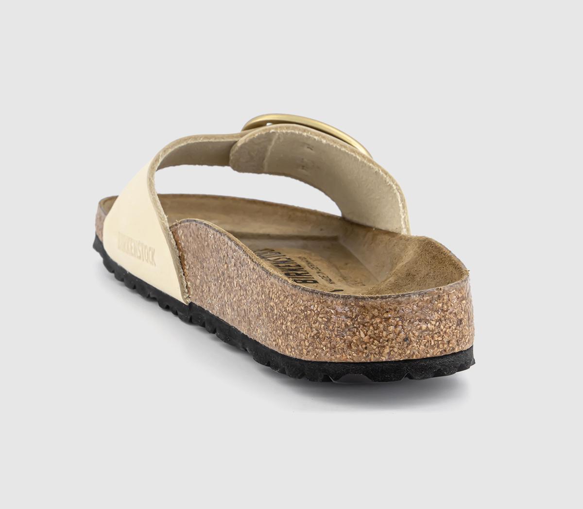 BIRKENSTOCKMadrid Big Buckle SandalsEcru Nubuck
