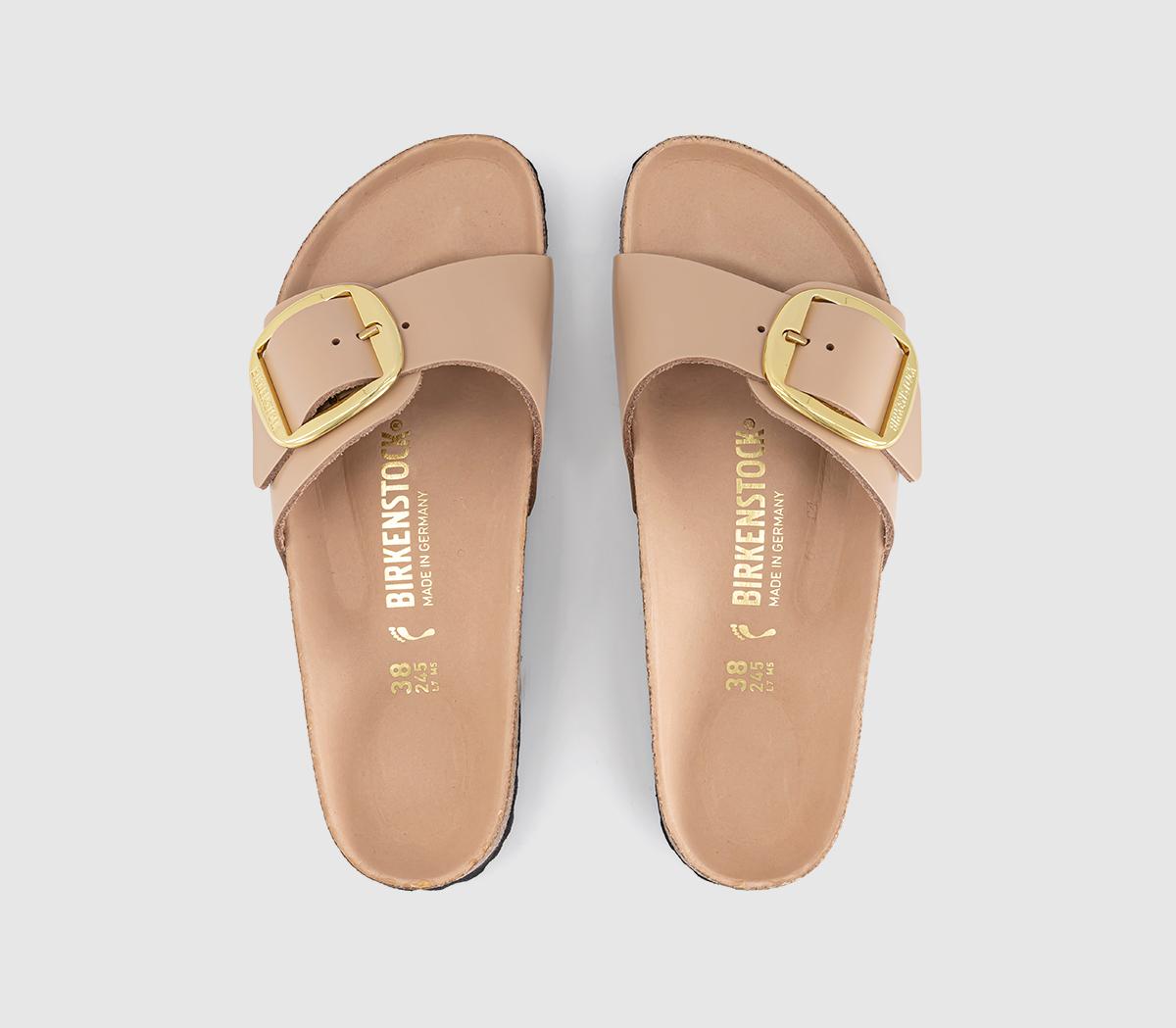 BIRKENSTOCKMadrid Big Buckle SandalsHigh Shine New Beige