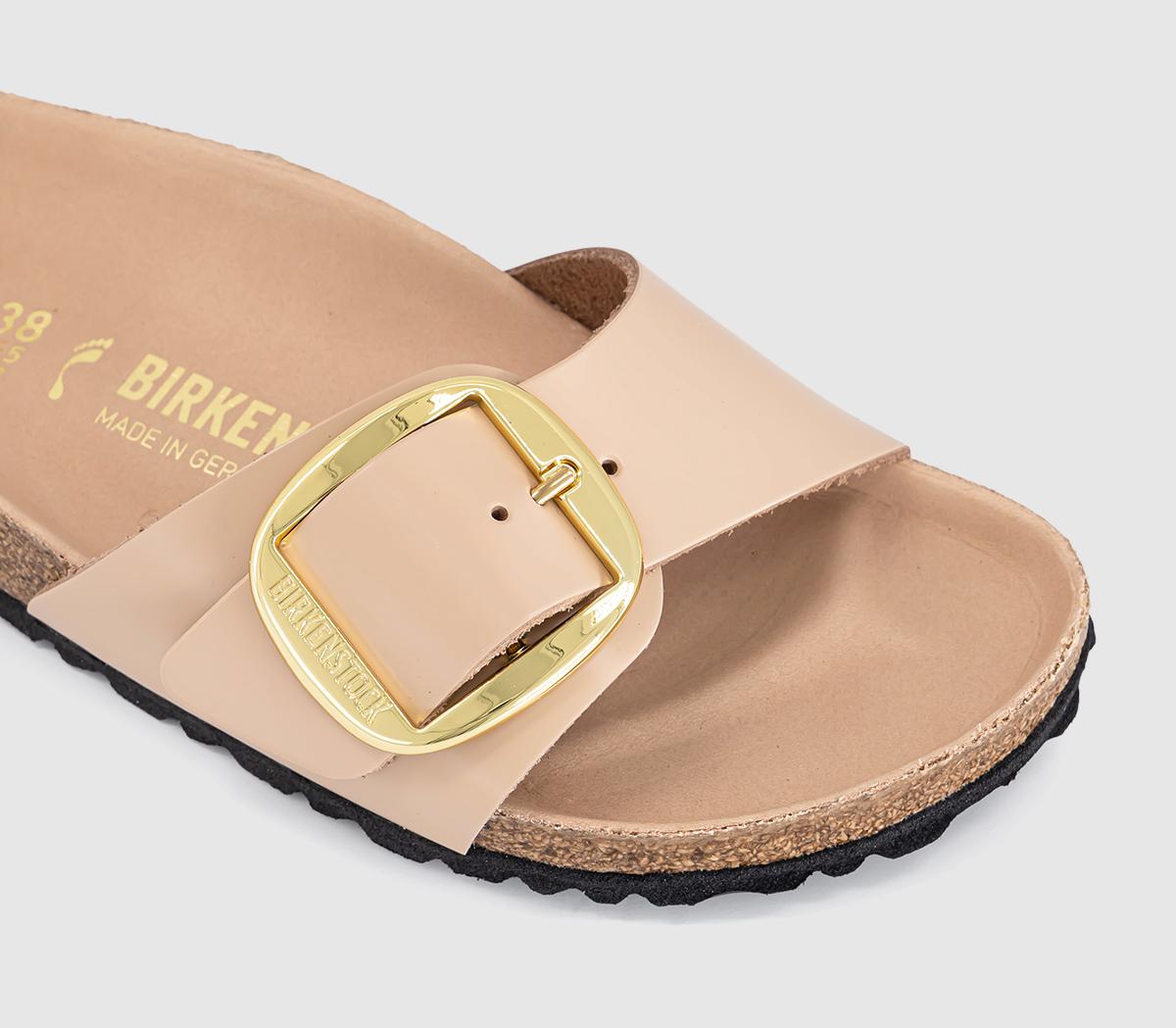 BIRKENSTOCKMadrid Big Buckle SandalsHigh Shine New Beige