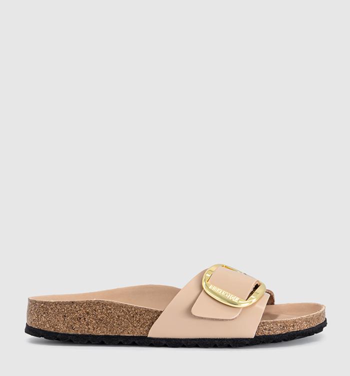 BIRKENSTOCK Madrid Big Buckle Sandals High Shine New Beige