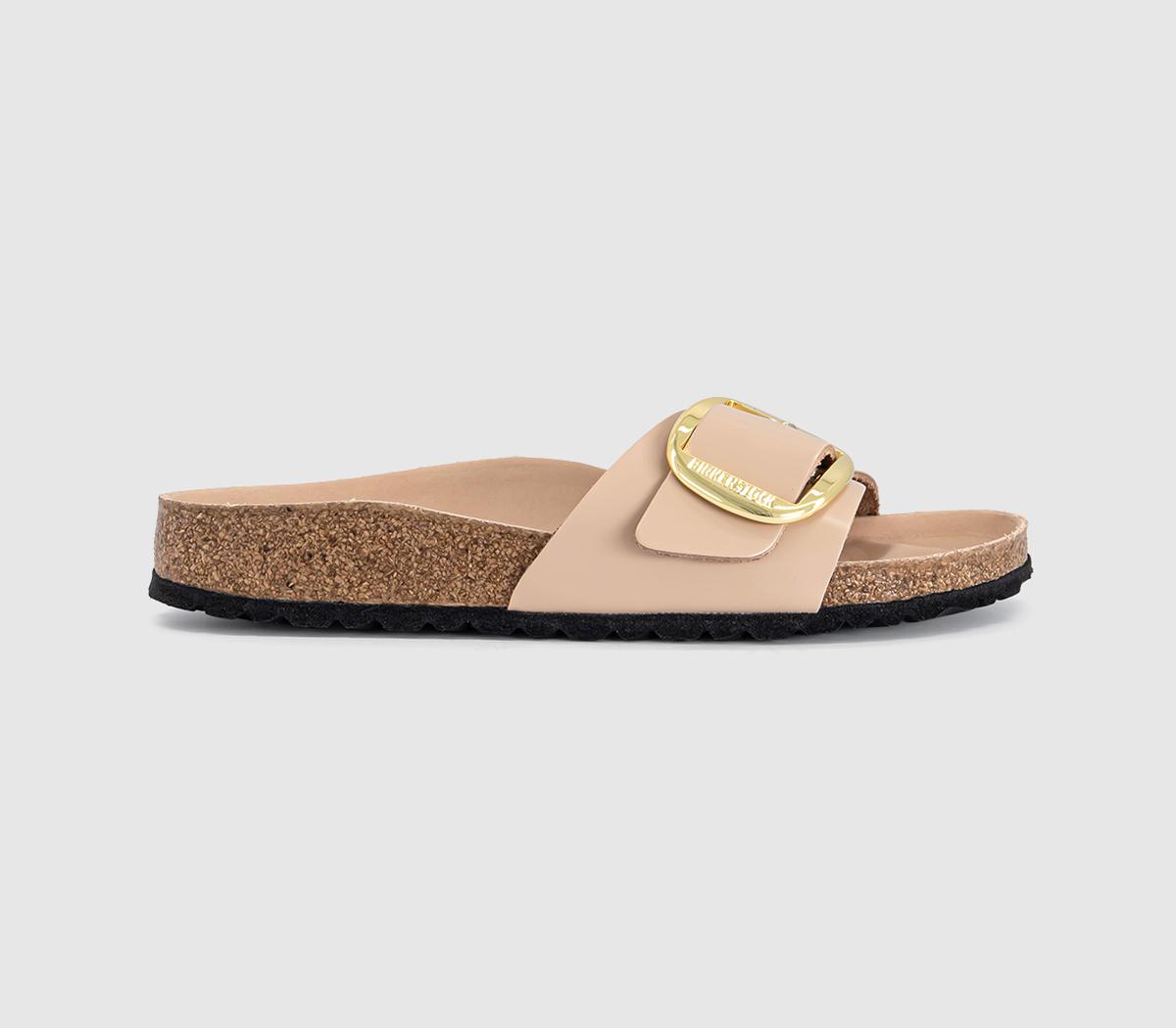 BIRKENSTOCKMadrid Big Buckle SandalsHigh Shine New Beige