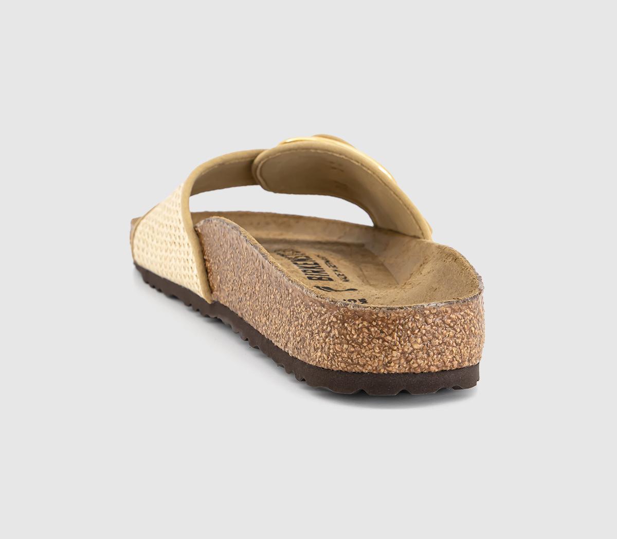 BIRKENSTOCKMadrid Big Buckle SandalsRaffia Natural