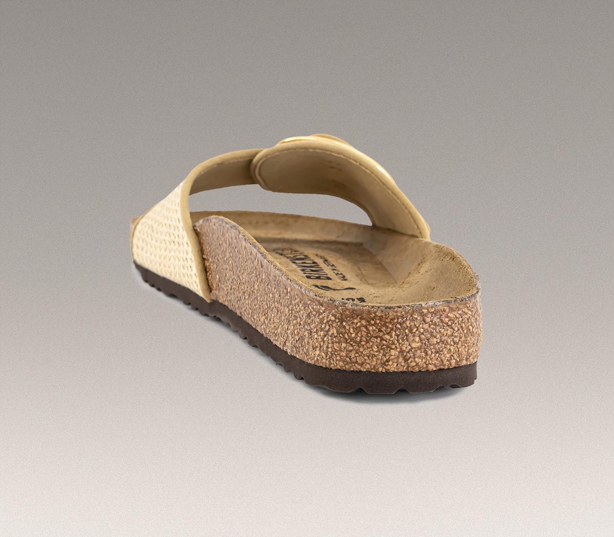 BIRKENSTOCKMadrid Big Buckle SandalsRaffia Natural