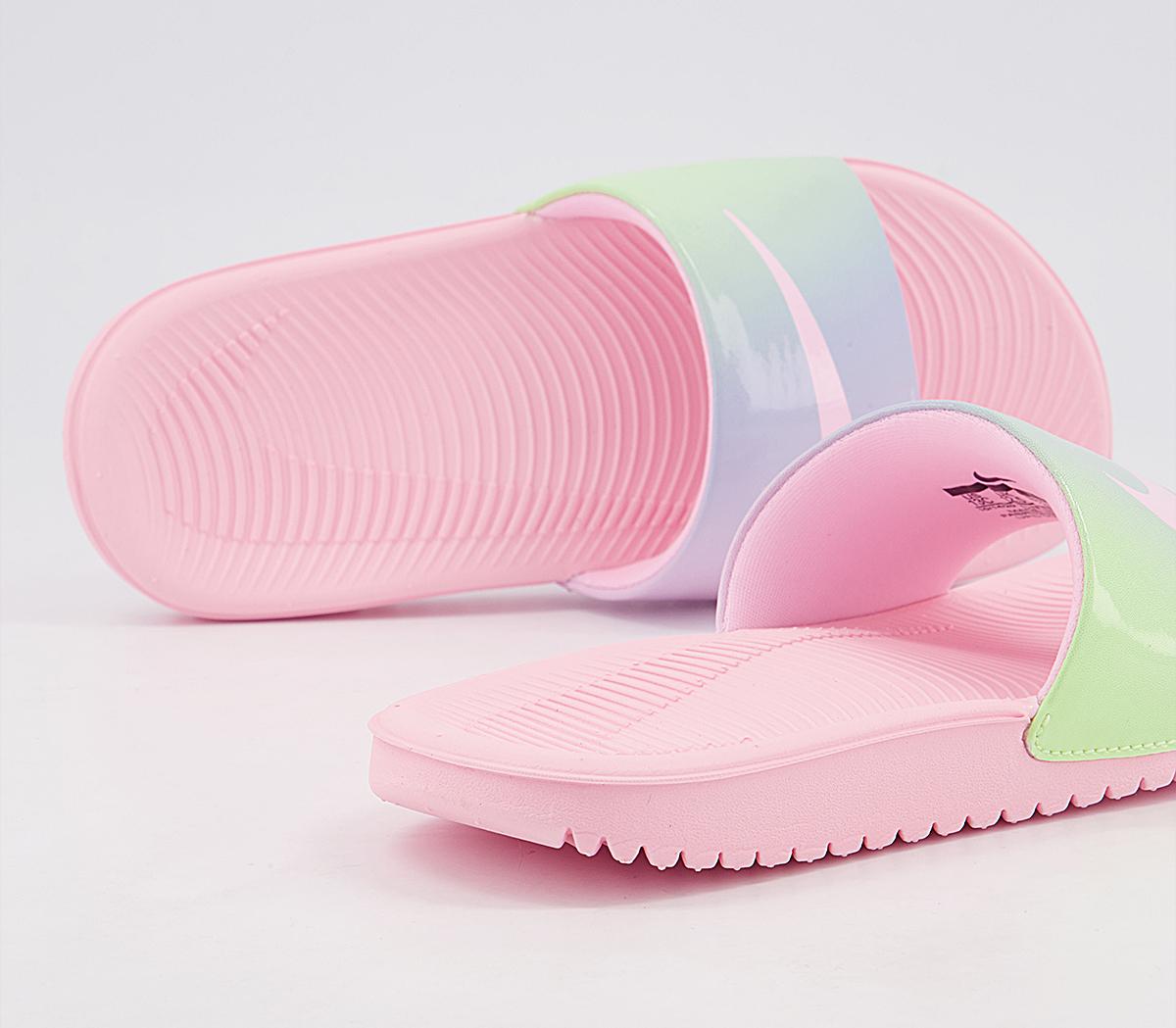 Nike Kawa Kids Slides Nike Kawa Kids Slides Artic Punch Armory Blue