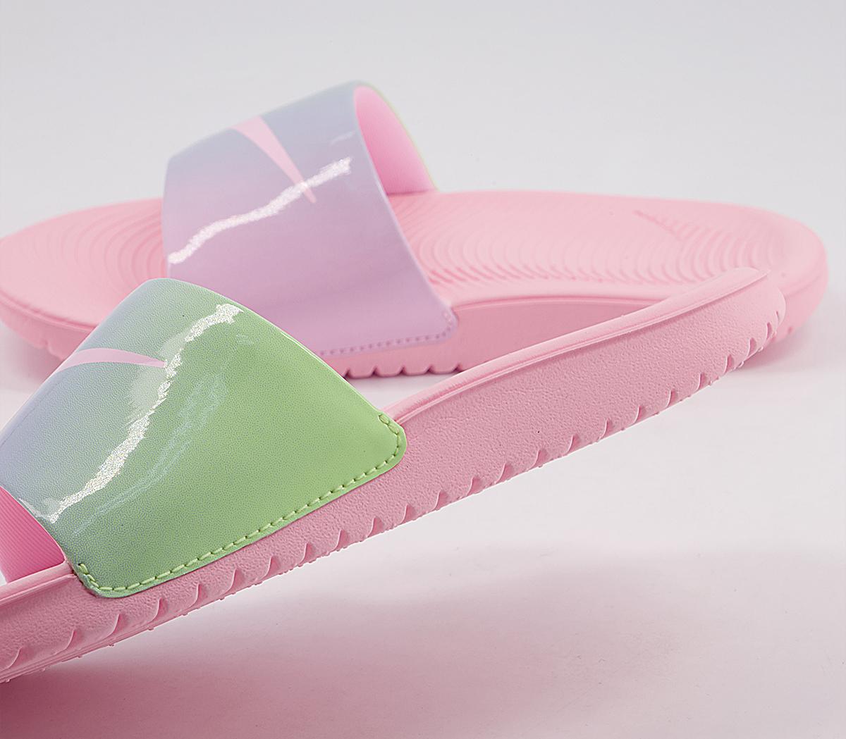 Nike Kawa Kids Slides Nike Kawa Kids Slides Artic Punch Armory Blue