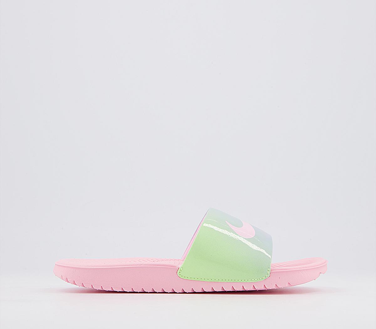 Nike kawa sliders clearance pink