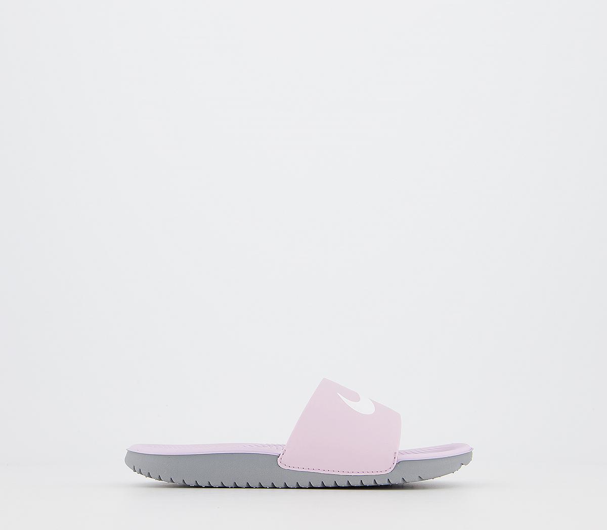 Lilac hotsell nike slides