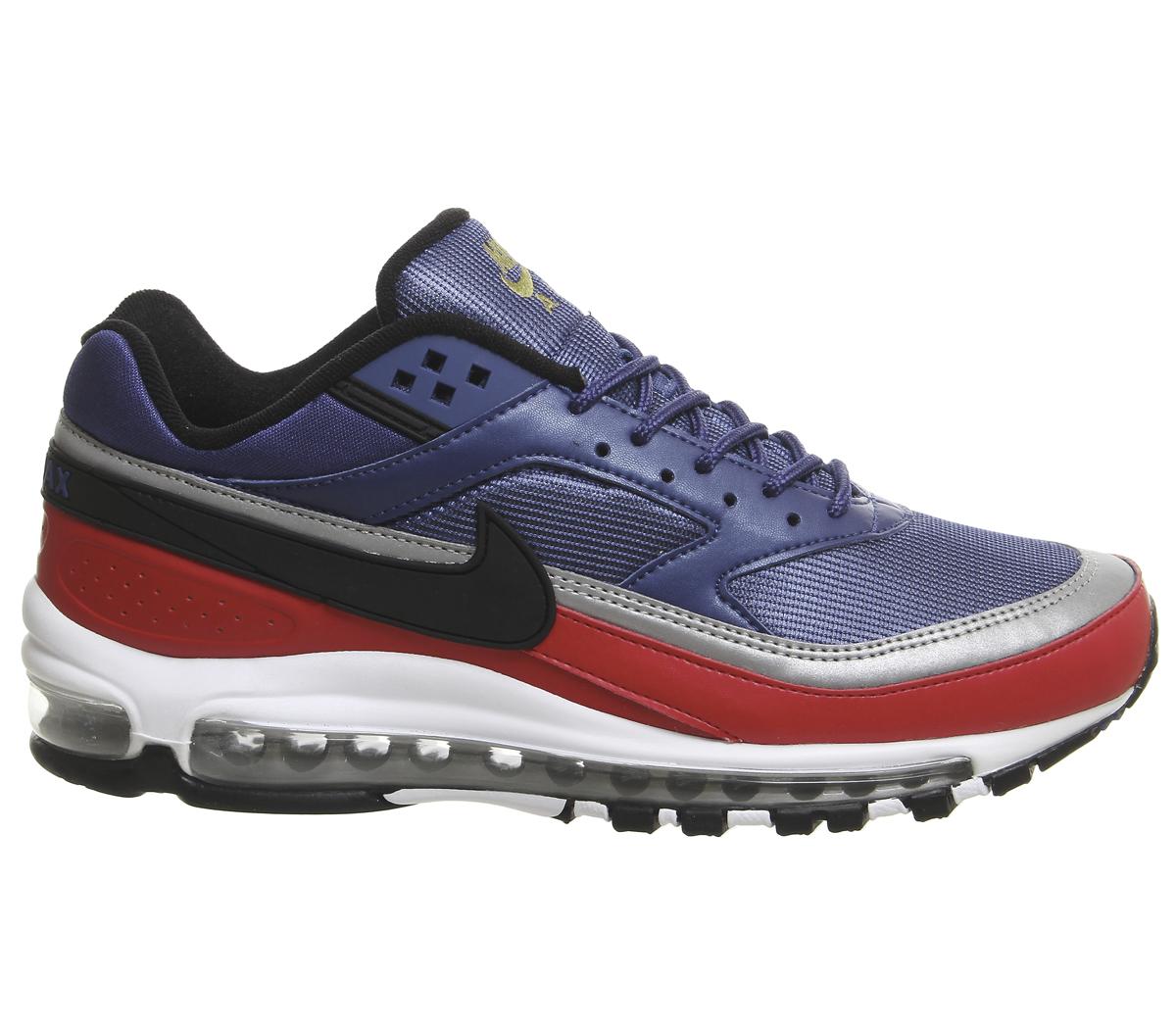 NikeAir Max 97/BW TrainersRoyal Red Silver