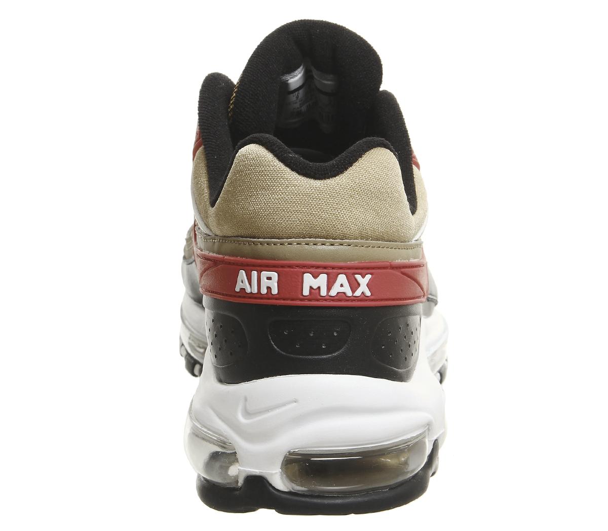 NikeAir Max 97/bwMetallic Gold Red