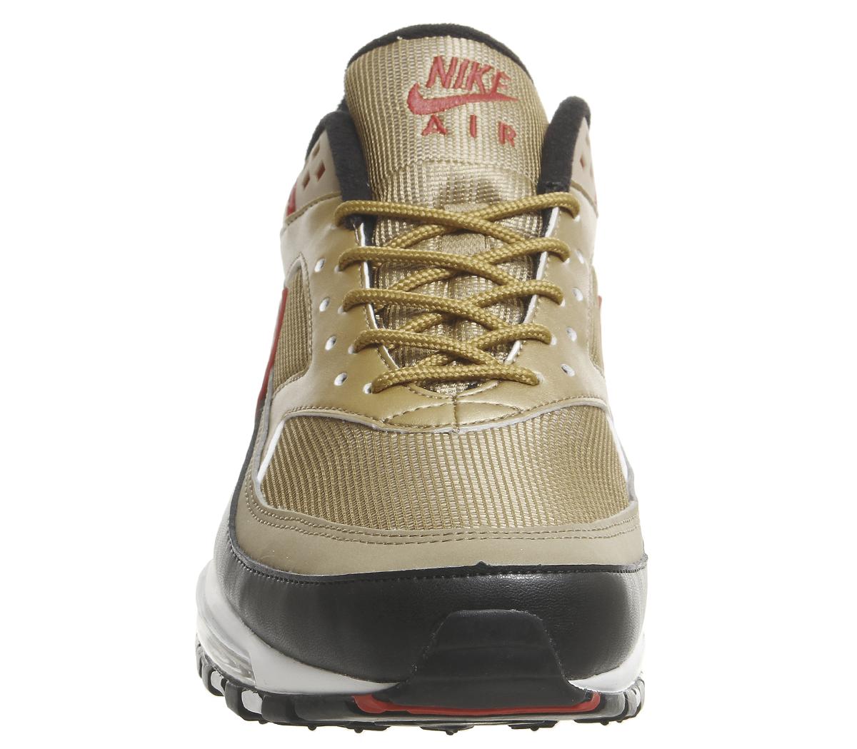NikeAir Max 97/bwMetallic Gold Red