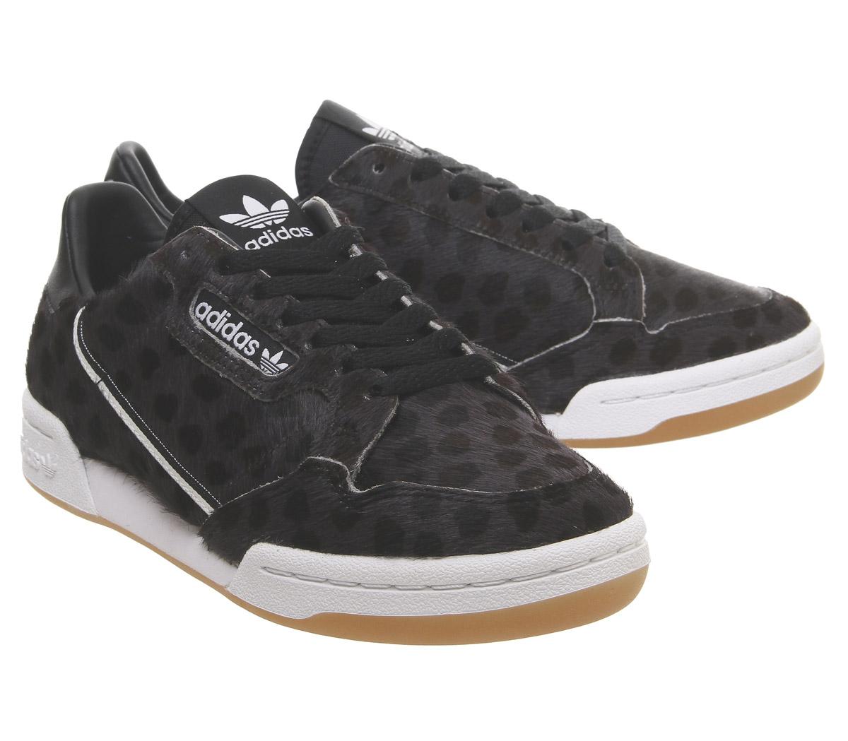 adidasContinental 80 SBlack Crystal White Gum