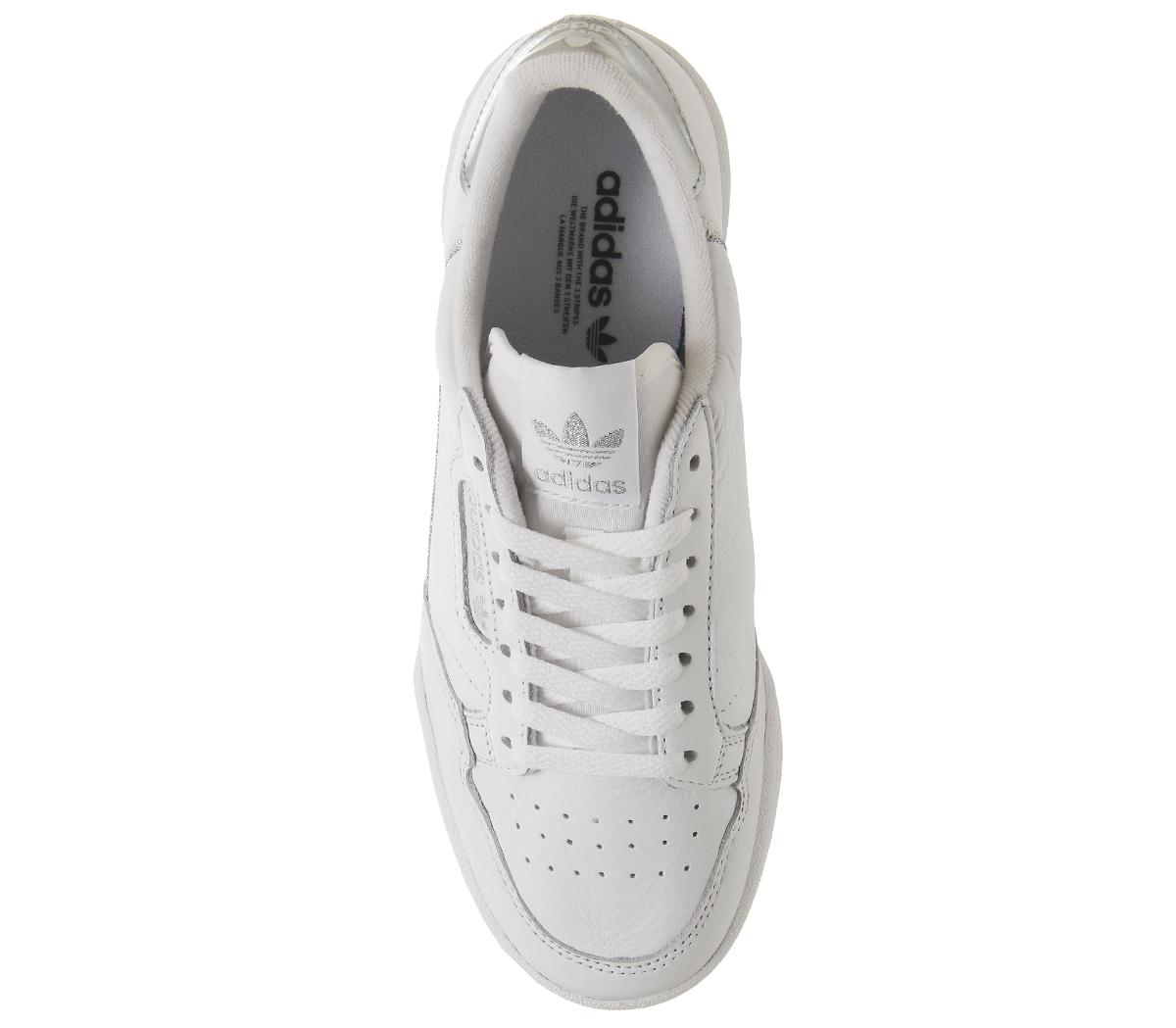 adidas Continental 80s Trainers adidas Continental 80s Trainers White White Silver