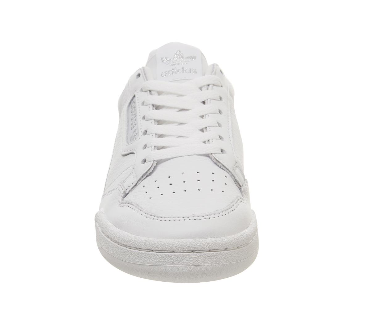 adidas Continental 80s Trainers adidas Continental 80s Trainers White White Silver