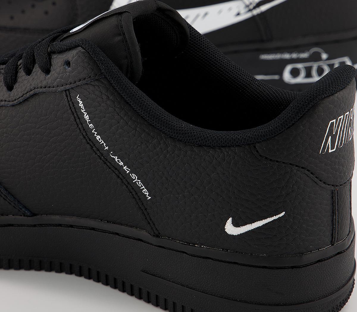 Nike Air Force 1 Utility Black White Nike Air Force 1 Utility Black White Scribble - Nike Air Force 1