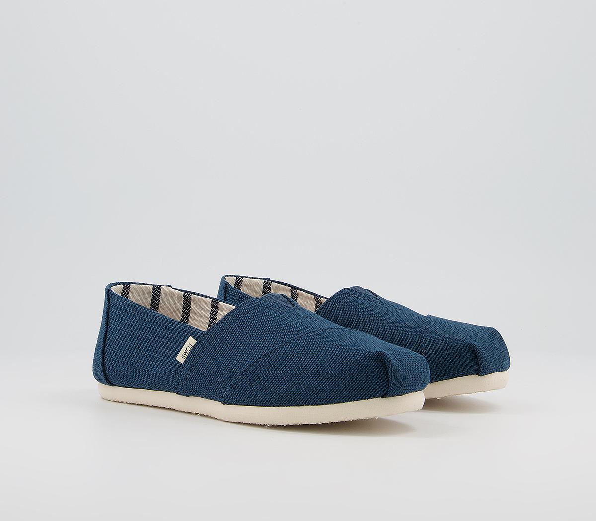 TOMSAlpargata Slip OnsMajolica Blue Heritage