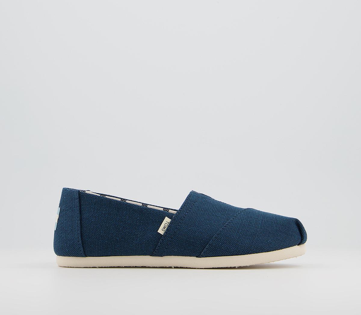 TOMSAlpargata Slip OnsMajolica Blue Heritage