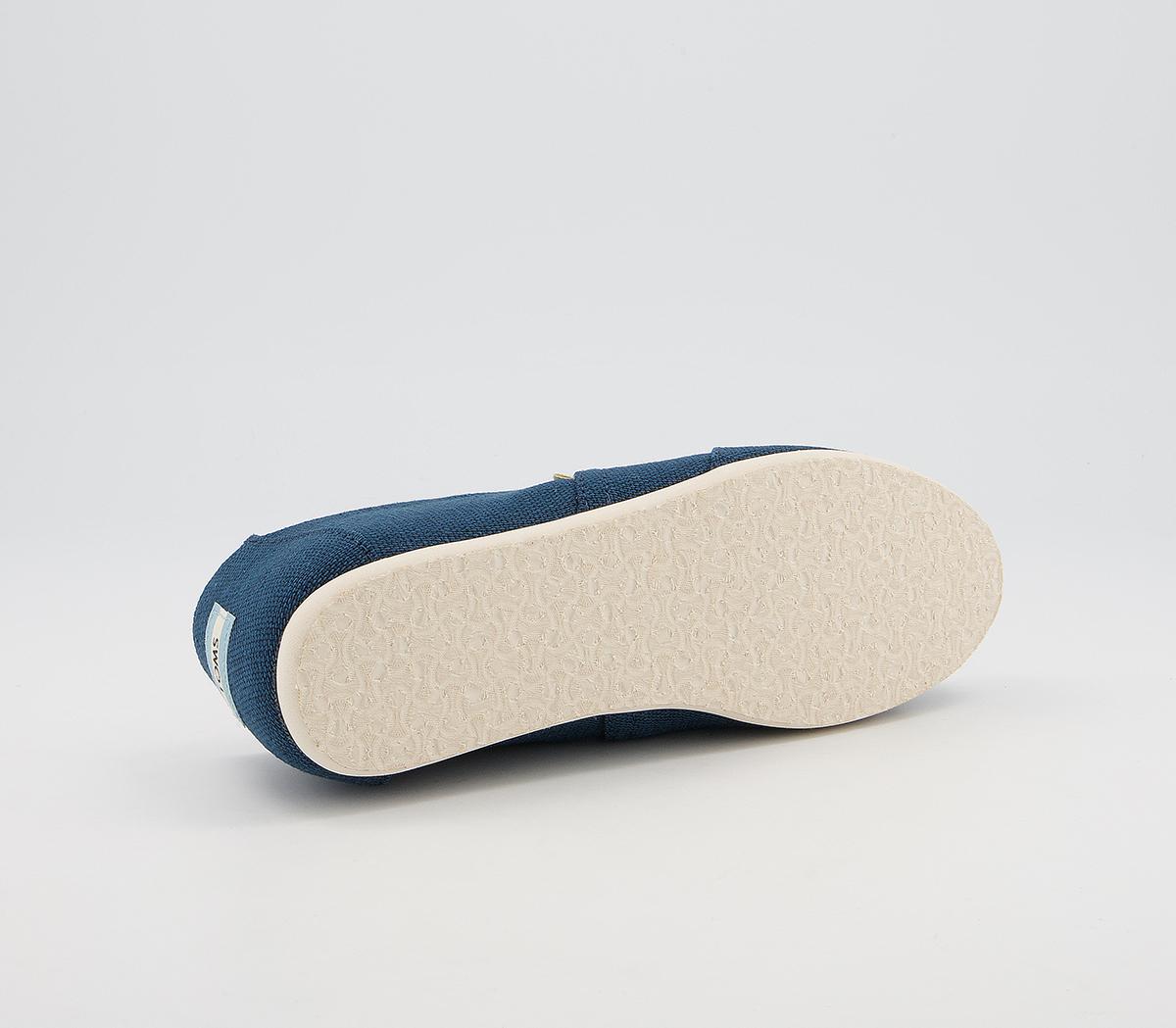 TOMSAlpargata Slip OnsMajolica Blue Heritage