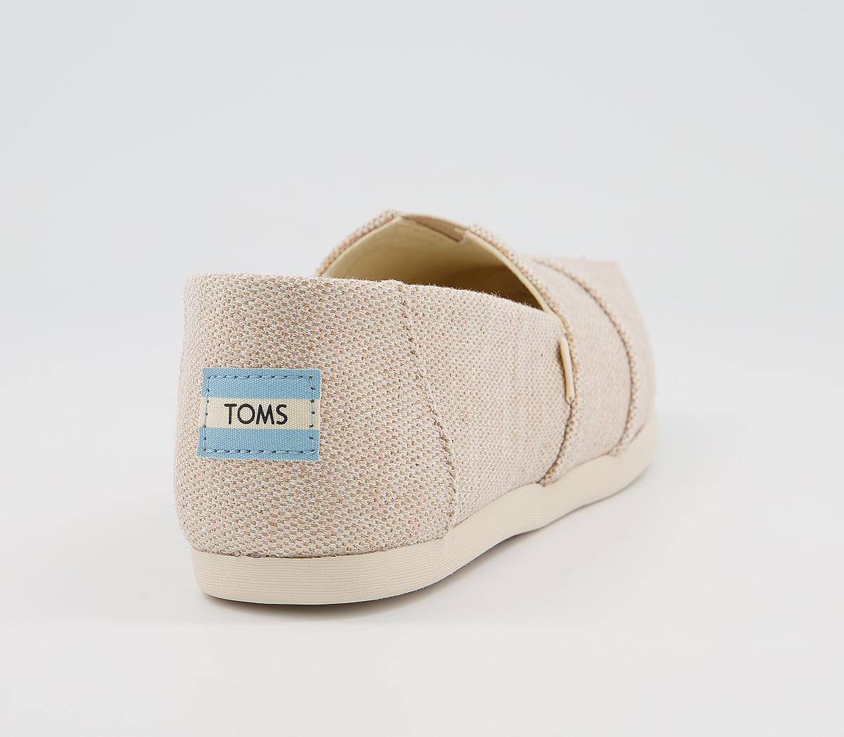 TOMS Alpargata TOMS Alpargata Natural Metallic Woven