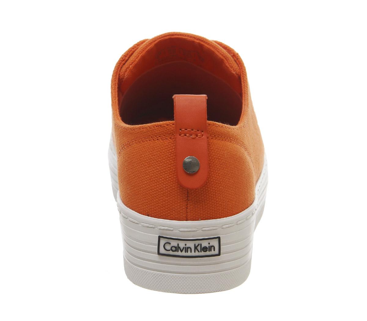 Calvin KleinZolah Flatform TrainerOrangeade