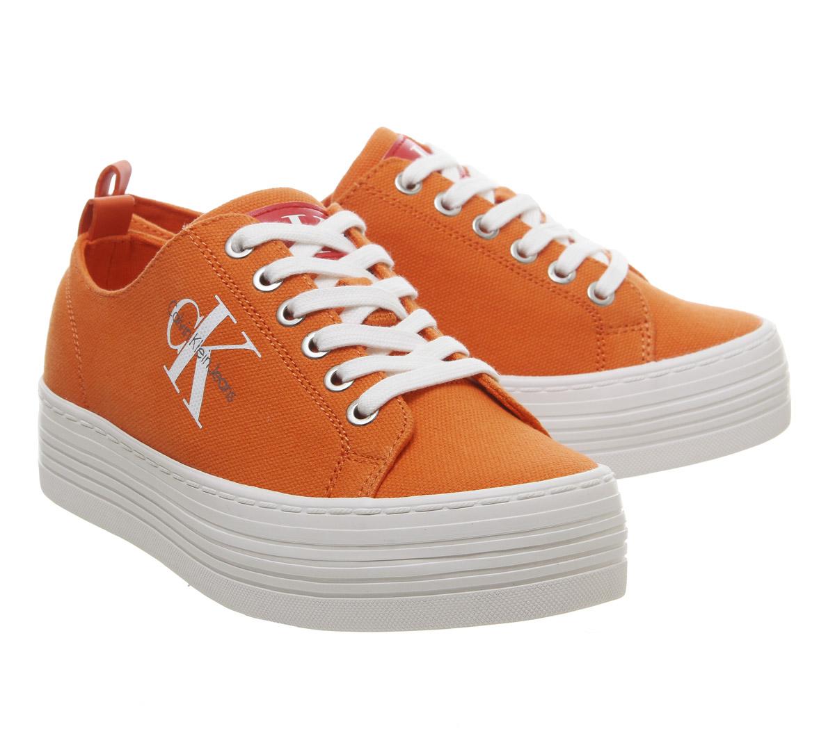 Calvin KleinZolah Flatform TrainerOrangeade