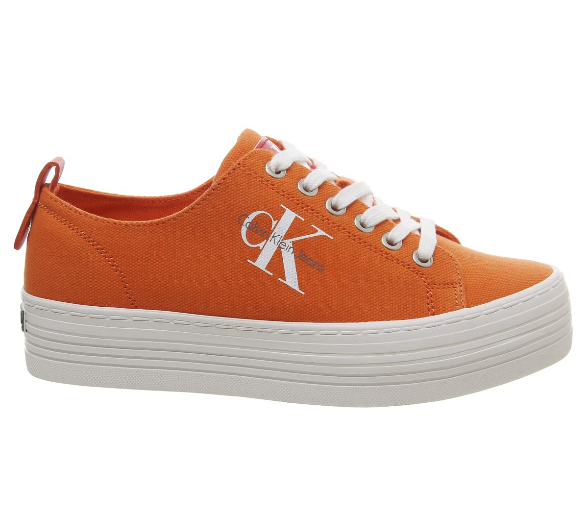 Calvin KleinZolah Flatform TrainerOrangeade