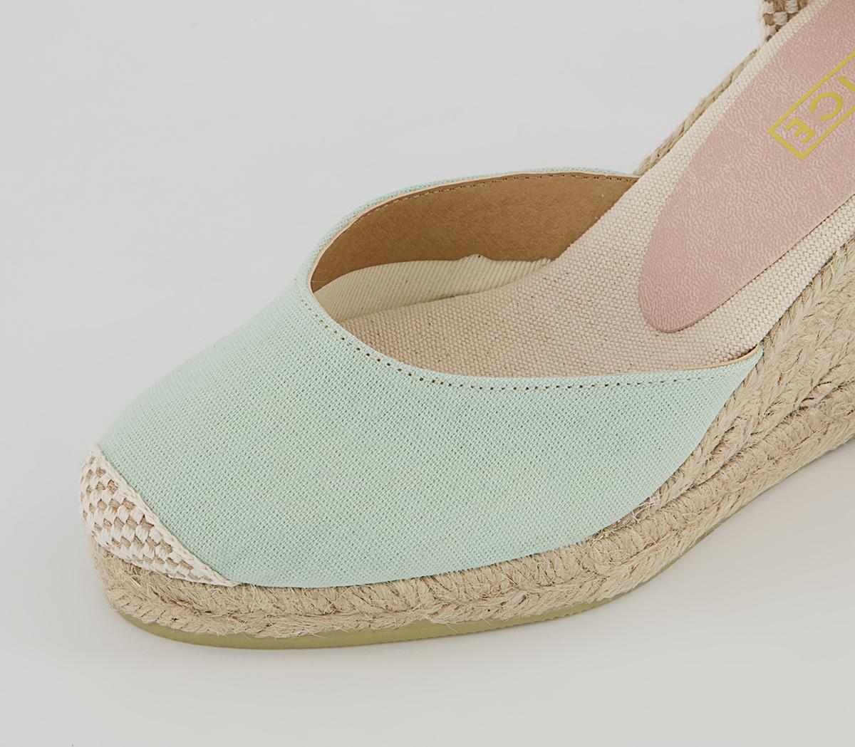 Office Marmalade Part Espadrilles Office Marmalade Part Espadrilles Pistachio Canvas