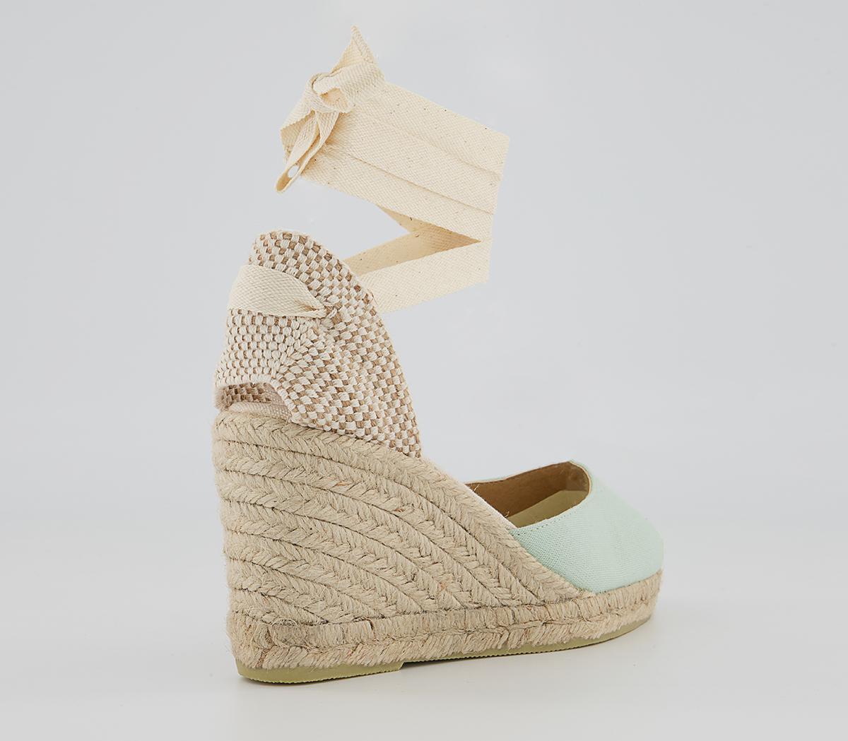 Office Marmalade Part Espadrilles Office Marmalade Part Espadrilles Pistachio Canvas