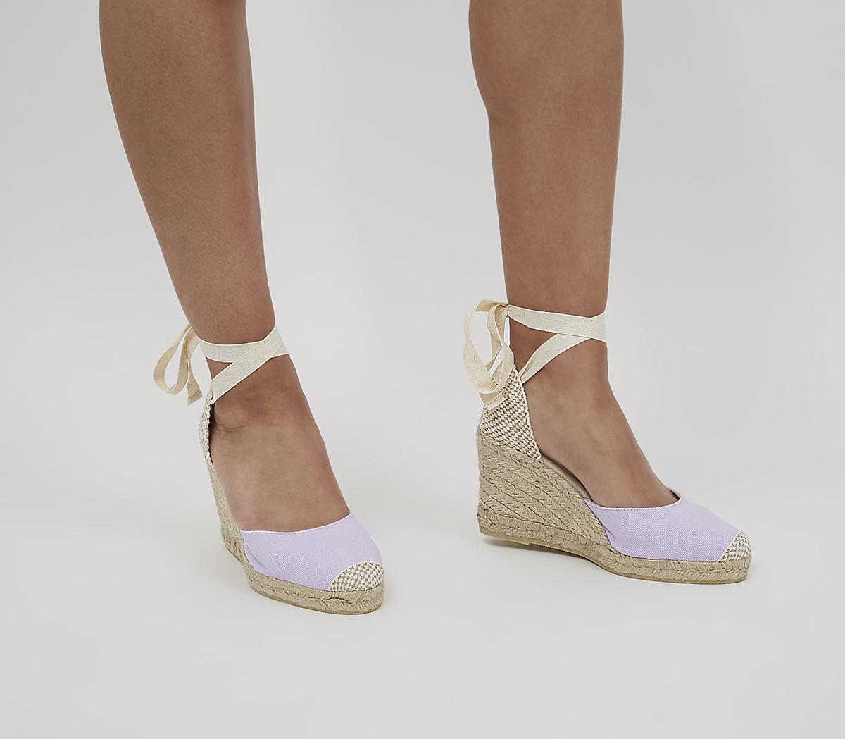 Office marmalade espadrille 2024 wedges natural canvas