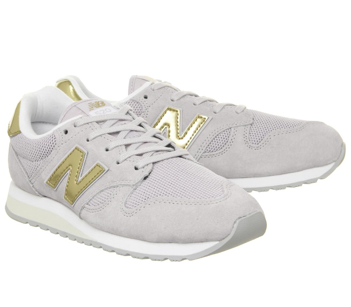 New Balance 520 Trainers Light Cashmere Classic Gold Women's