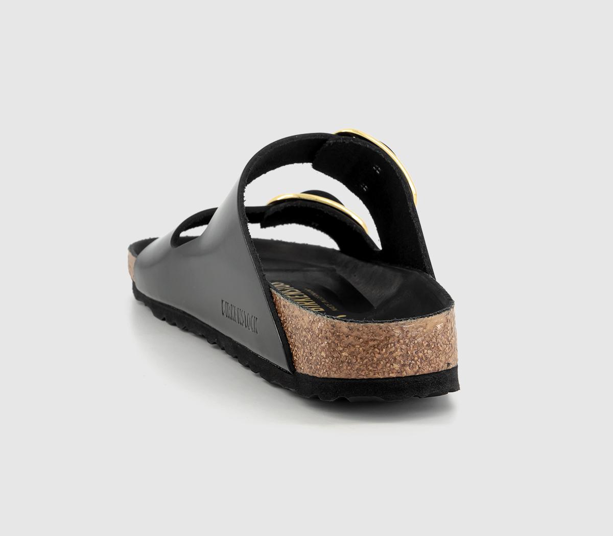 BIRKENSTOCK Arizona Big Buckle Sandals BIRKENSTOCK Arizona Big Buckle Sandals High Shine Black