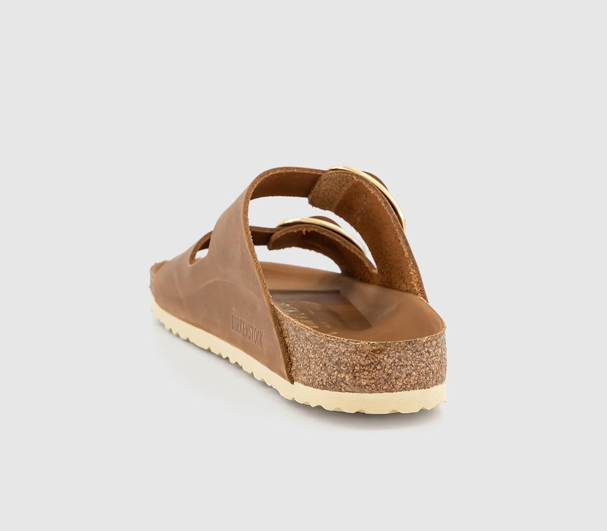 BIRKENSTOCK Arizona Big Buckle Sandals BIRKENSTOCK Arizona Big Buckle Sandals Cognac Hex