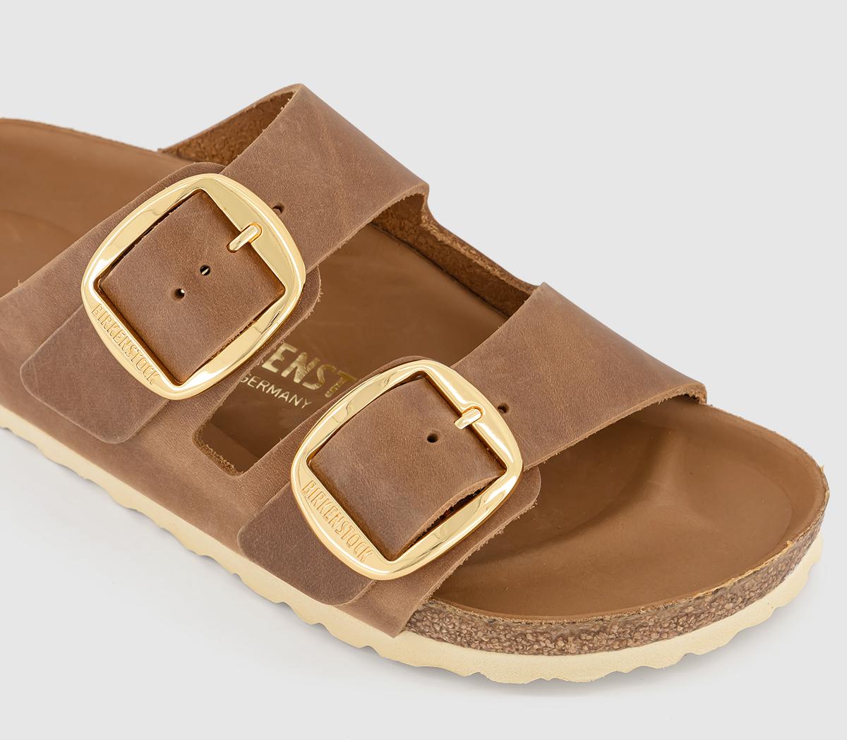 BIRKENSTOCK Arizona Big Buckle Sandals BIRKENSTOCK Arizona Big Buckle Sandals Cognac Hex
