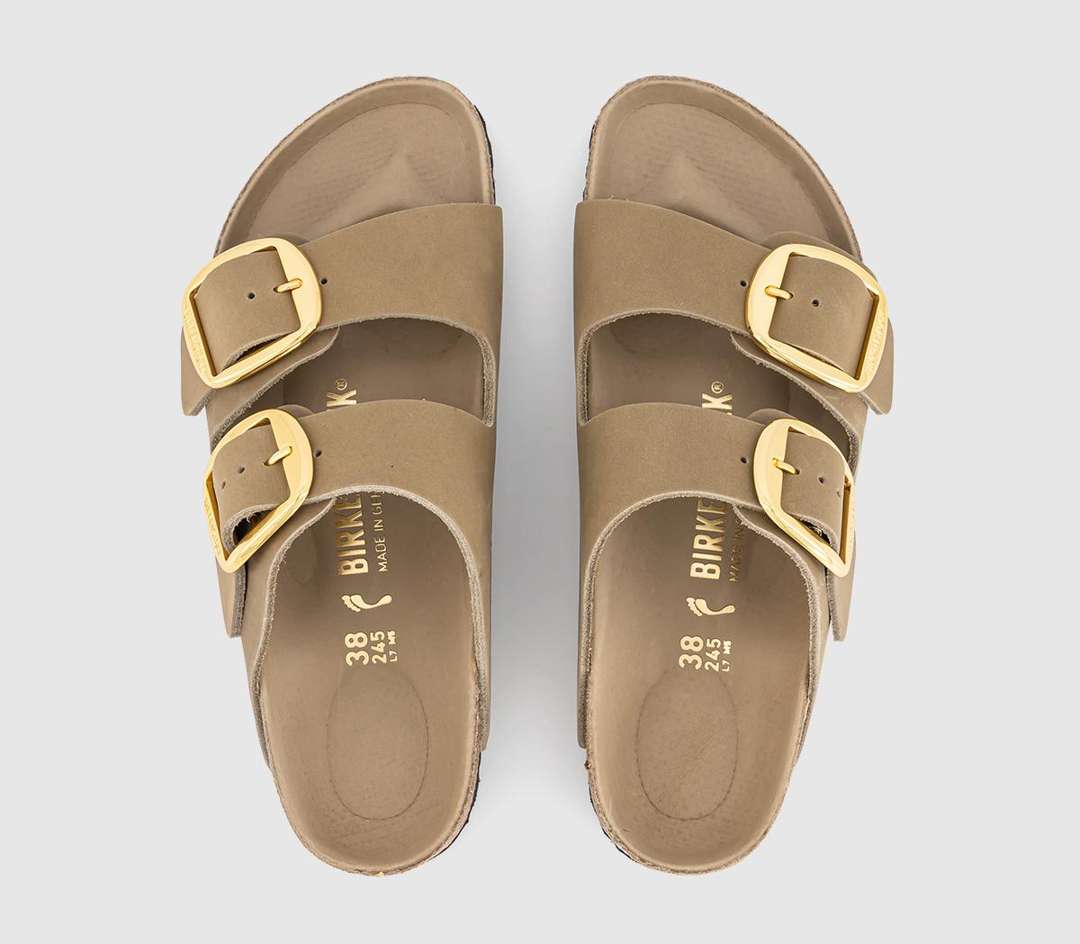 BIRKENSTOCKArizona Big Buckle SandalsTabacco Brown Oiled Leather