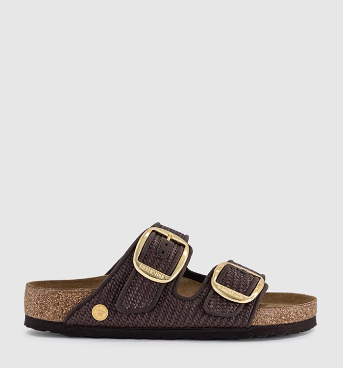 BIRKENSTOCK Arizona Big Buckle Sandals Carafe Raffia