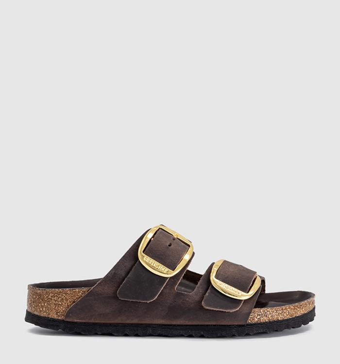 BIRKENSTOCK Arizona Big Buckle Sandals Habana Hex Leoi