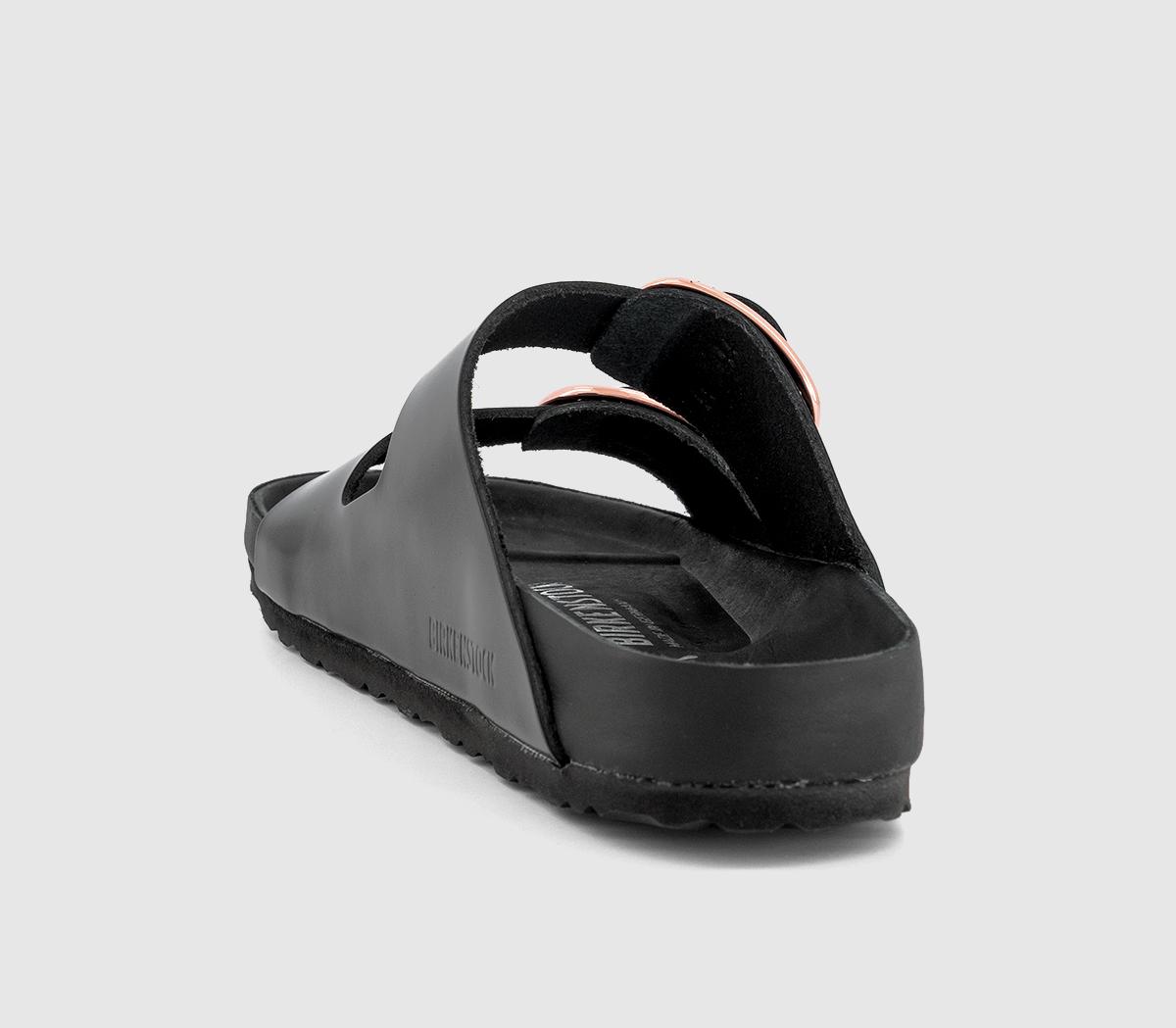 BIRKENSTOCK Arizona Big Buckle EXQUISITE Sandals Black Exq High