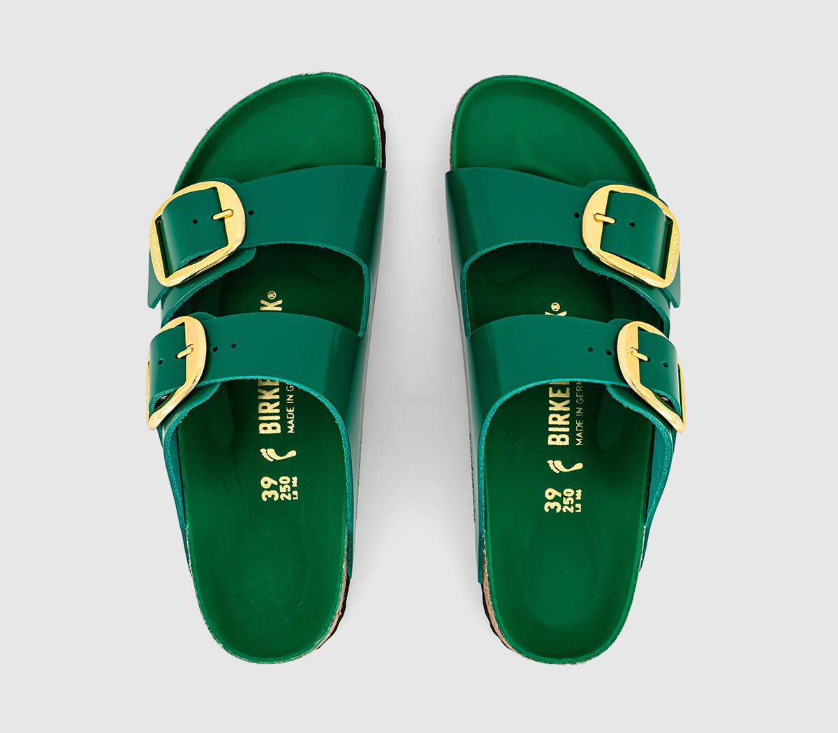BIRKENSTOCKArizona Big Buckle Sandals High Shine Green Hex