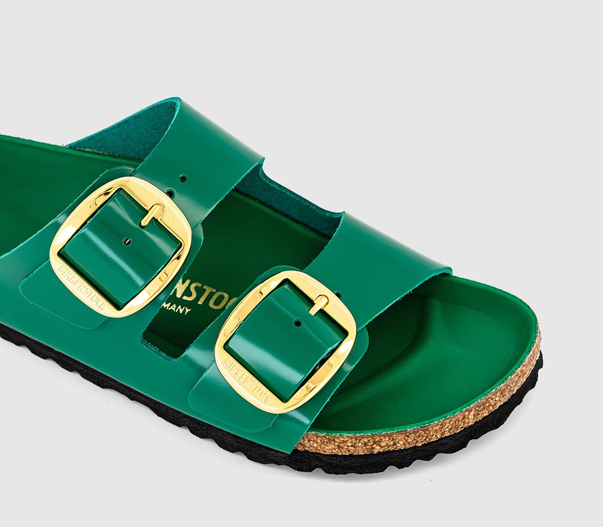 BIRKENSTOCKArizona Big Buckle Sandals High Shine Green Hex