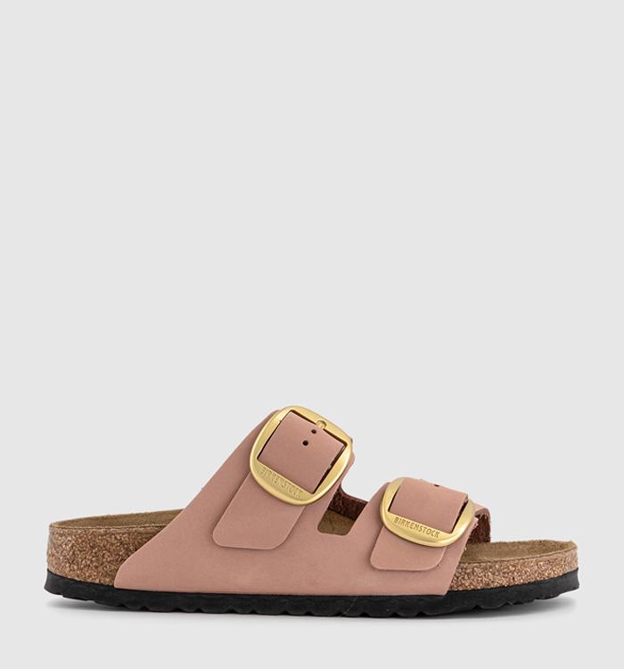 BIRKENSTOCK Arizona Big Buckle Sandals Old Rose Nubuck