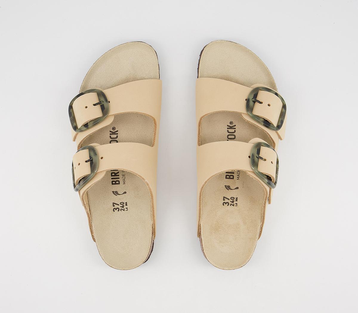 BIRKENSTOCKArizona Big Buckle SandalsCream Tortoiseshell