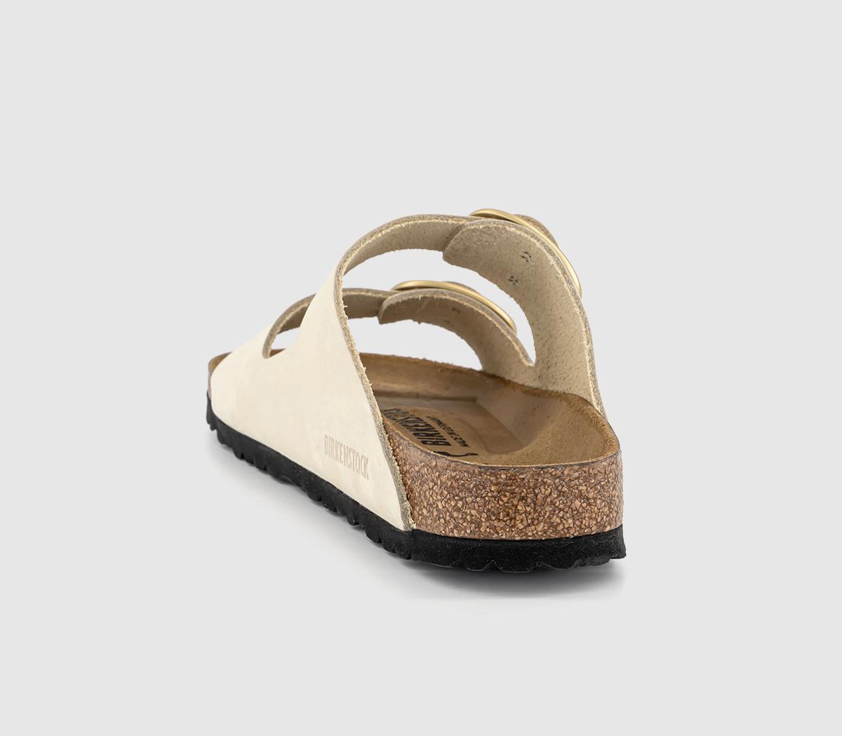 BIRKENSTOCKArizona Big Buckle Sandals BIRKENSTOCKArizona Big Buckle SandalsEcru Nubuck