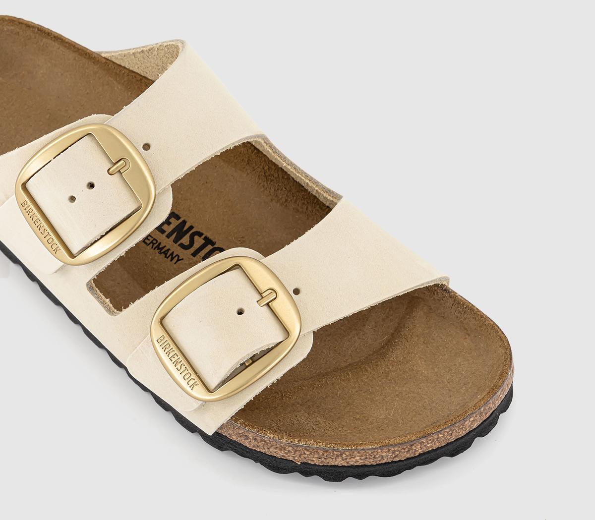 BIRKENSTOCKArizona Big Buckle Sandals BIRKENSTOCKArizona Big Buckle SandalsEcru Nubuck