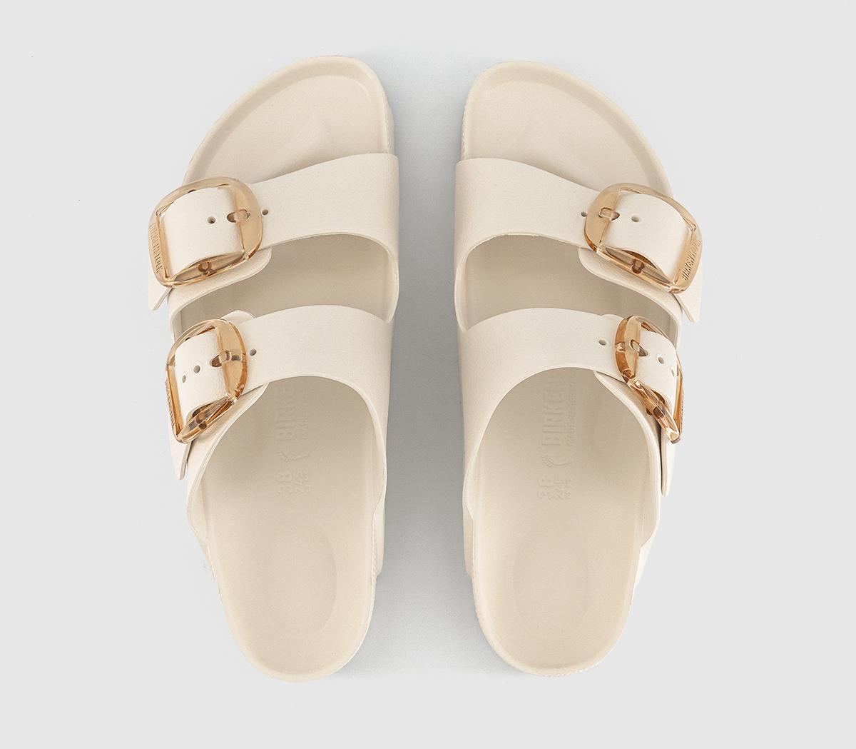 BIRKENSTOCK Arizona Big Buckle Sandals BIRKENSTOCK Arizona Big Buckle Sandals Eggshell Eva