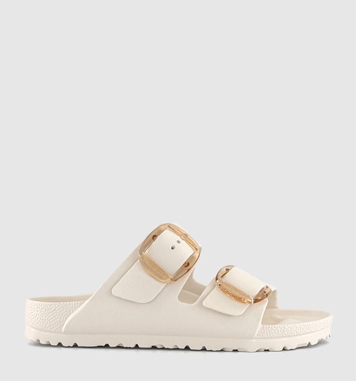 BIRKENSTOCK Arizona Big Buckle Sandals Eggshell Eva