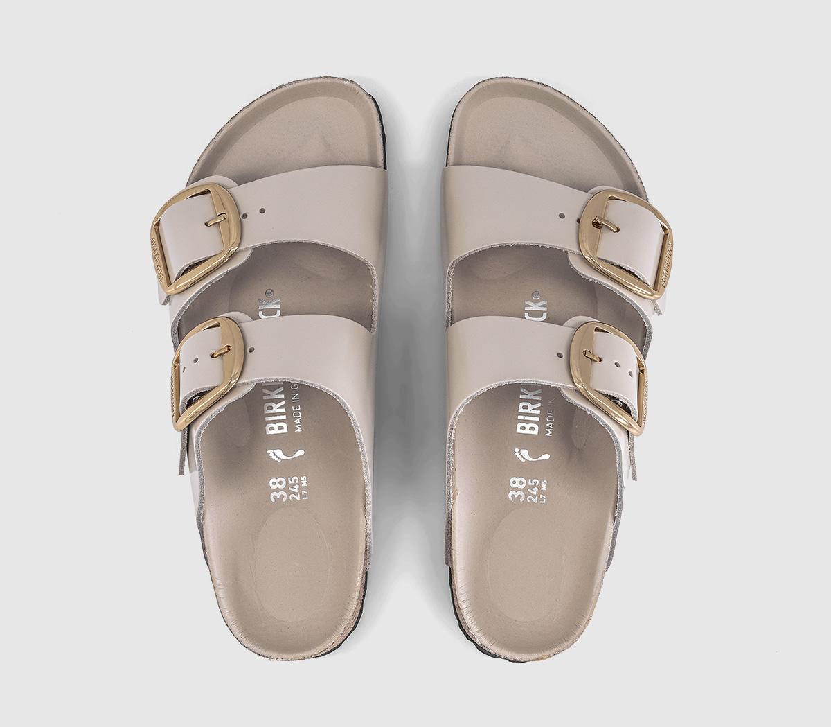 BIRKENSTOCKArizona Big Buckle SandalsHigh Shine Oyster